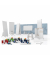 Whiteboard Design Thinking Bundle Large, 12412492, 178x90cm, lackiert, Aluminiumrahmen