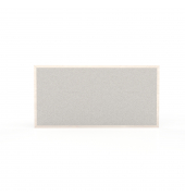 Pinnwand Textil Design Wood Series, 1540300, 148x96cm (BxH), Wollfilz, Birkenholz, gebeizt