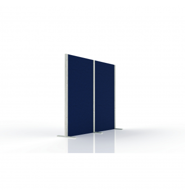 magnetoplan Akustik-Wandsystem 1105603 2Wände 2U 1H bl