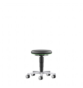 Sitzhocker 9463L-MG01-3280 Medical, schwarz, mit Rollen, höhenverstellbar, bis 120kg
