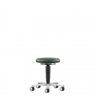 Sitzhocker 9463L-MG01-3280 Medical, schwarz, mit Rollen, höhenverstellbar, bis 120kg Sitzhocker 9463L-MG01-3280 Medical, schwarz, mit Rollen, höhenverstellbar, bis 120kg