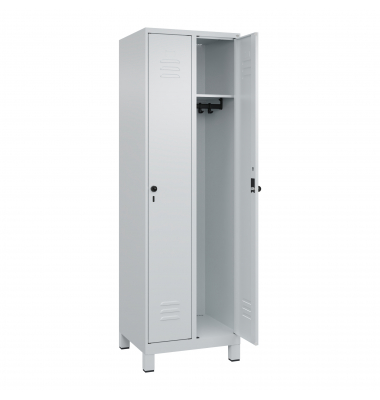 C+P Spind Classic PLUS 2Abteile 1950x600x500mm l.grl.gr