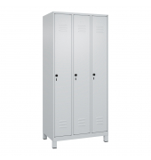 C+P Spind Classic PLUS 3Abteile 1950x900x500mm l.grl.gr