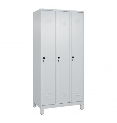 C+P Spind Classic PLUS 3Abteile 1950x900x500mm l.grl.gr C+P Spind Classic PLUS 3Abteile 1950x900x500mm l.grl.gr