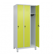 C+P Spind Classic PLUS 3Abteile 1950x900x500mm l.grc.gn