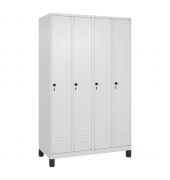 C+P Spind Classic PLUS 4Abteile 1950x1200x500mm wsws