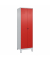 Putzmittelschrank Classic Plus 080110-00-S10002 lichtgrau, verkehrsrot 60,0 x 50,0 x 195,0 cm, aufgebaut