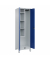 Putzmittelschrank Classic Plus 080110-00-S10003 enzianblau, lichtgrau 60,0 x 50,0 x 195,0 cm, aufgebaut