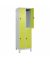 C+P Spind Classic PLUS doppelt 2Abteile 1950x600x500mm l.grc.gn