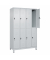 C+P Spind Classic PLUS doppelt 4Abteile 1950x1200x500mm l.grl.gr