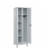 C+P Garderobenschrank Classic PLUS 2Abteile 1950x600x500mm l.grl.gr