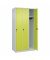 Spind Classic Plus clowngrün, lichtgrau 080000-30-S10009, 3 Schließfächer 90,0 x 50,0 x 185,0 cm