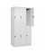Spind Classic Plus verkehrsweiß 080300-30-S10012, 6 Schließfächer 90,0 x 50,0 x 185,0 cm