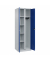 C+P Garderobenschrank Classic PLUS 2Abteile 1850x600x500mm l.gre.bl