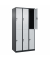 C+P Spind Classic PLUS doppelt 3Abteile 1850x900x500mm s.grl.gr