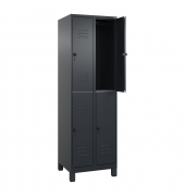 C+P Spind Classic PLUS doppelt 2Abteile 1950x600x500mm s.grs.gr