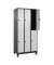 C+P Spind Classic PLUS doppelt 3Abteile 1950x900x500mm s.grl.gr