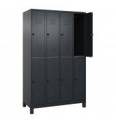 C+P Spind Classic PLUS doppelt 4Abteile 1950x1200x500mm s.grs.gr