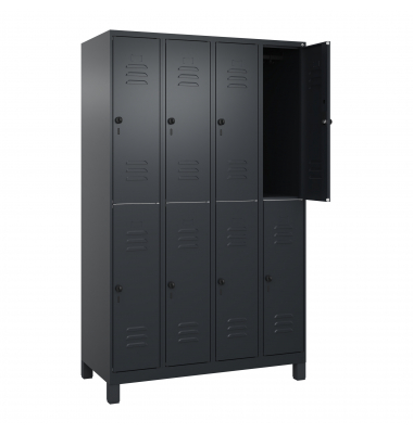 C+P Spind Classic PLUS doppelt 4Abteile 1950x1200x500mm s.grs.gr