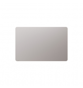 Glasboard matte 7-104263 runde Ecke 100x150cm warm grey