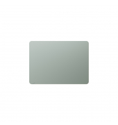 Glasboard matte 7-104354 runde Ecke 90x120cm sage green
