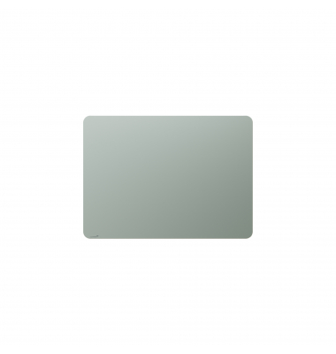 Glasboard matte 7-104354 runde Ecke 90x120cm sage green