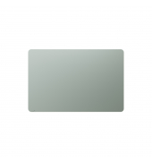 Glasboard matte 7-104363 runde Ecke 100x150cm sage green