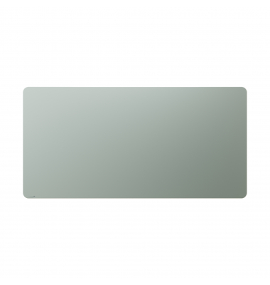 Glasboard matte 7-104364 runde Ecke 100x200cm sage green