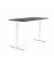 Sitz-Steh-Schreibtisch FLEX MODUL, elektrisch h&ouml;henverstellbar, 60,5-125,5cm (H), 200x80cm (BxT), rechteckig, anthrazit / wei&szlig;