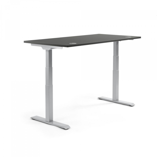4003969134560 - Sitz-Steh-Schreibtisch Flex Modul 810060891 elektrisch höhenverstellbar 605-1255cm (H) 160x80cm (BxT) rechteckig anthrazi