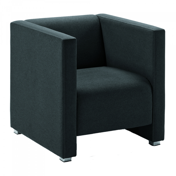 4003969134812 - Sessel Stoff 700x700x700mm anthrazit 4003969134812 Soennecken