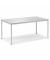 Konferenztisch BASE MODUL 810062081, 72cm (H), 160x80cm (BxT), rechteckig, lichtgrau / lichtgrau