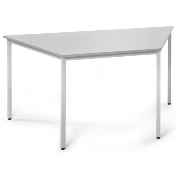 4003969134973 - Konferenztisch BASE MODUL 72cm (H) 160 80x69cm (BxT) 3 Personen Trapezform lichtgrau   lichtgrau 4003969134973 Soennecken