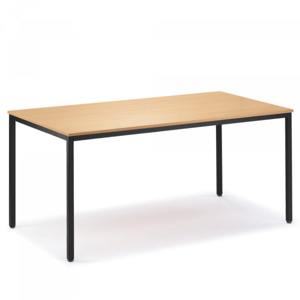 4003969135000 - Konferenztisch BASE MODUL 72cm (H) 160x80cm (BxT) rechteckig buche   anthrazit 4003969135000 Soennecken