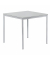 Konferenztisch BASE MODUL, 72cm (H), 80x80cm (BxT), rechteckig, lichtgrau / lichtgrau