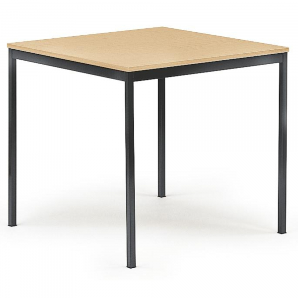 4003969135208 - Konferenztisch BASE MODUL 72cm (H) 80x80cm (BxT) rechteckig buche   anthrazit 4003969135208 Soennecken