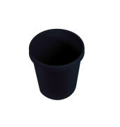 Papierkorb oeco 1166, 18 Liter, rund, schwarz Papierkorb oeco 1166, 18 Liter, rund, schwarz