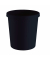 Papierkorb oeco 1166, 18 Liter, rund, schwarz