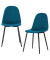 MUST Schalenstühle blau