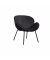 Sessel SMILE anthrazit schwarz Stoff