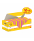 Haftnotizen 654-COL-VP24, Notes Promotion, 76x76mm, je 1 x neongelb/pink/rosa/vitalorange, quadratisch