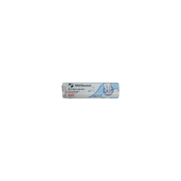 4001553499156 - Müllbeutel 49915 UNIVERSAL PLUS transparent 60 Liter offen extreme 4001553499156 20 Stück