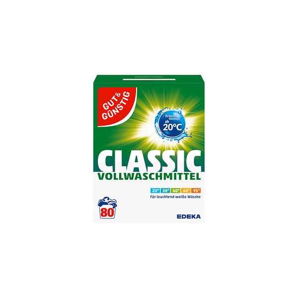 4311501713174 - CLASSIC Waschmittel 52 kg 4311501713174 GUT&GÜNSTIG 5200 Gramm 4311501713174 - CLASSIC Waschmittel 52 kg 4311501713174 GUT&GÜNSTIG 5200 Gramm
