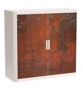 easyOffice Industrial Rollladenschrank 61760 1 Fachboden 110,0 x 41,5 x 104,0 cm