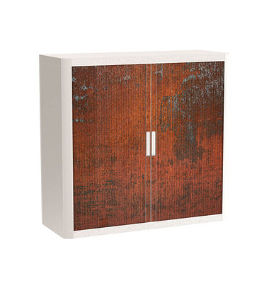 easyOffice Industrial Rollladenschrank 61760 1 Fachboden 110,0 x 41,5 x 104,0 cm