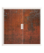 easyOffice Industrial Rollladenschrank 61760 1 Fachboden 110,0 x 41,5 x 104,0 cm
