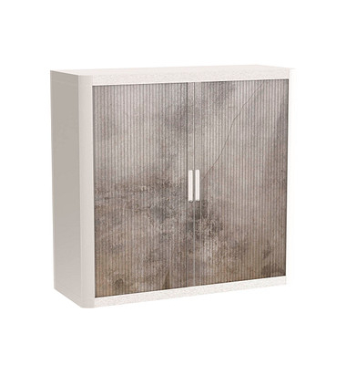 easyOffice Industrial Rollladenschrank 61716 1 Fachboden 110,0 x 41,5 x 104,0 cm