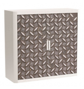 easyOffice Industrial Rollladenschrank 61782 1 Fachboden 110,0 x 41,5 x 104,0 cm