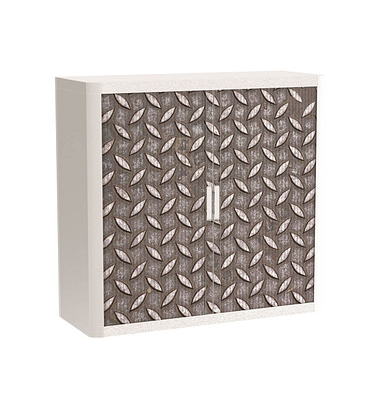 easyOffice Industrial Rollladenschrank 61782 1 Fachboden 110,0 x 41,5 x 104,0 cm