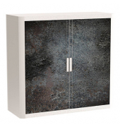 easyOffice Industrial Rollladenschrank 62549 1 Fachboden 110,0 x 41,5 x 104,0 cm